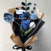 Handmade-Spinus Crochet Knit Bouquet