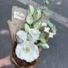 Handmade-Spinus Crochet Knit Bouquet