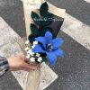 Handmade-Spinus Crochet Knit Bouquet