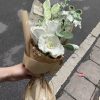 Handmade-Spinus Crochet Knit Bouquet