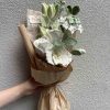 Handmade-Spinus Crochet Knit Bouquet