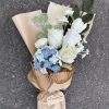 Handmade-Spinus Crochet Knit Bouquet
