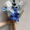 Handmade-Spinus Crochet Knit Bouquet