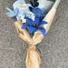 Handmade-Spinus Crochet Knit Bouquet
