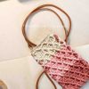 Handmade-Spinus Crochet Knit Bag