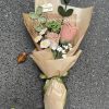 Handmade-Spinus Crochet Knit Bouquet