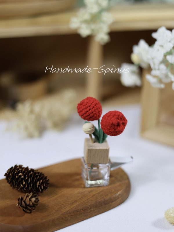 Handmade-Spinus car ornament