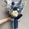 Handmade-Spinus Crochet Knit Bouquet