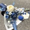 Handmade-Spinus Crochet Knit Bouquet