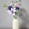 Handmade-Spinus Crochet Knit Bouquet