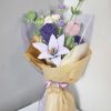 Handmade-Spinus Crochet Knit Bouquet