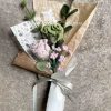 Handmade-Spinus Crochet Knit Bouquet