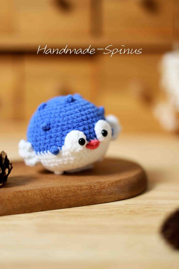 Handmade-Spinus' Crochet Knit Spiny Dolphin