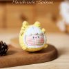 Handmade-Spinus' Crochet Knit Cat Face Gnocchi