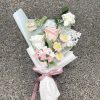 Handmade-Spinus Crochet Knit Bouquet