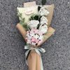 Handmade-Spinus Crochet Knit Bouquet