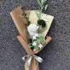 Handmade-Spinus Crochet Knit Bouquet